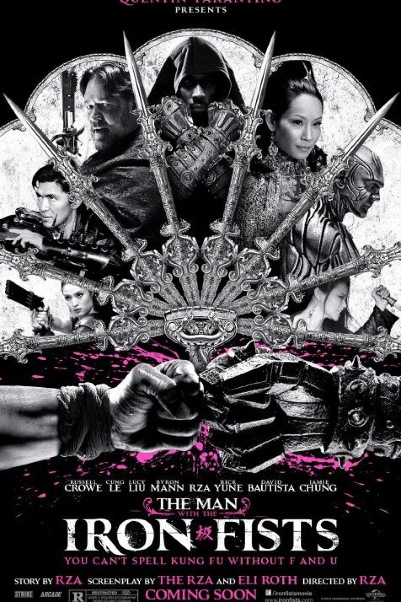 The Man With the Iron Fists Poster