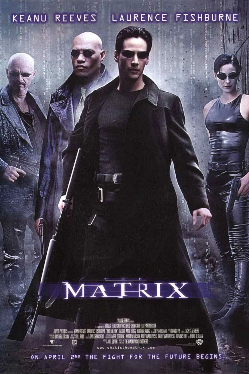 The Matrix 1 Matrix Poster