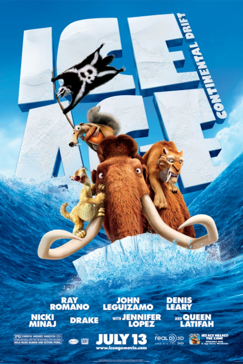 Ice Age 4 Continental Drift Poster