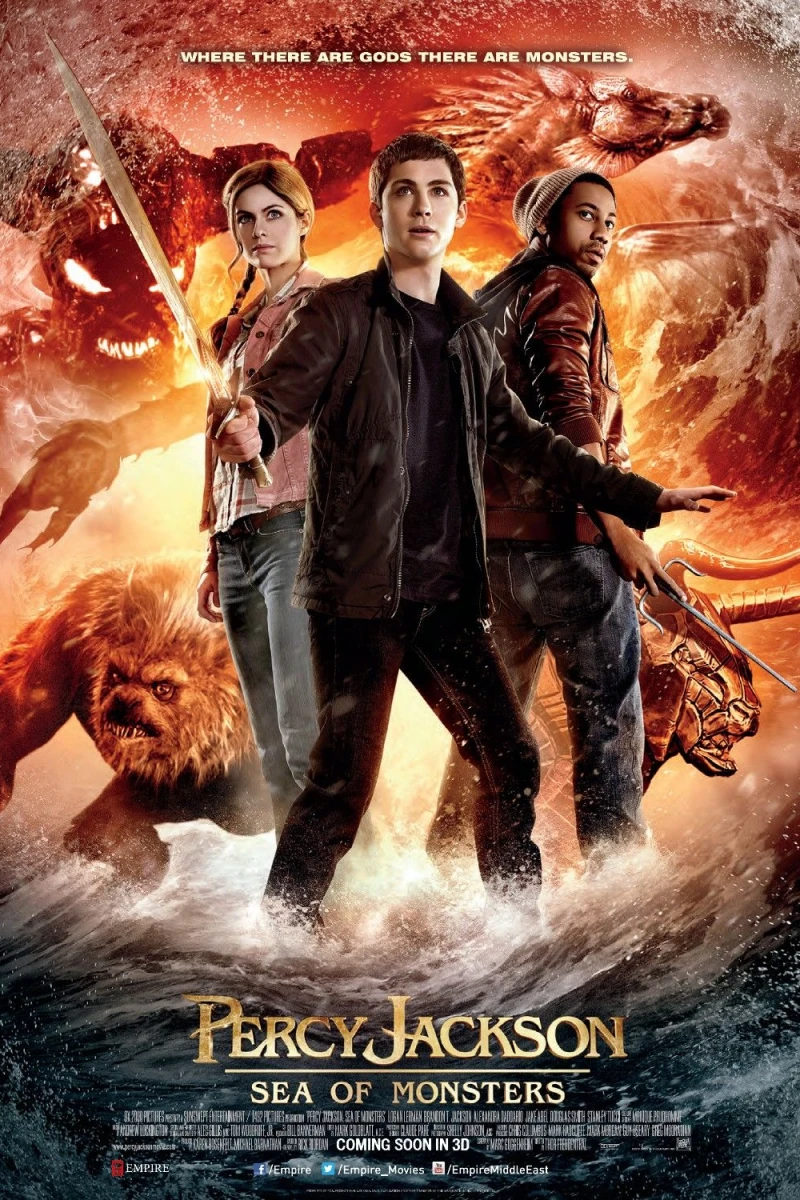 Percy Jackson Sea of Monsters Poster