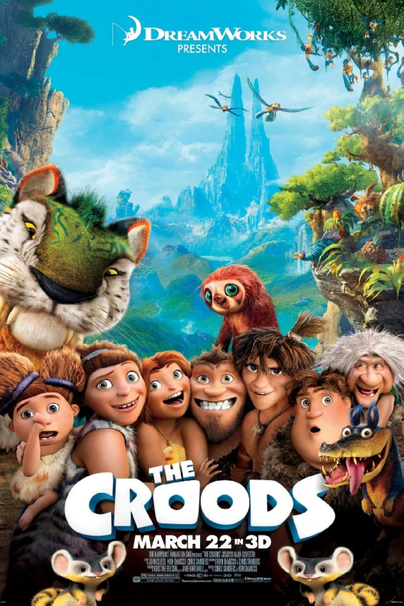 The Croods 3D Poster