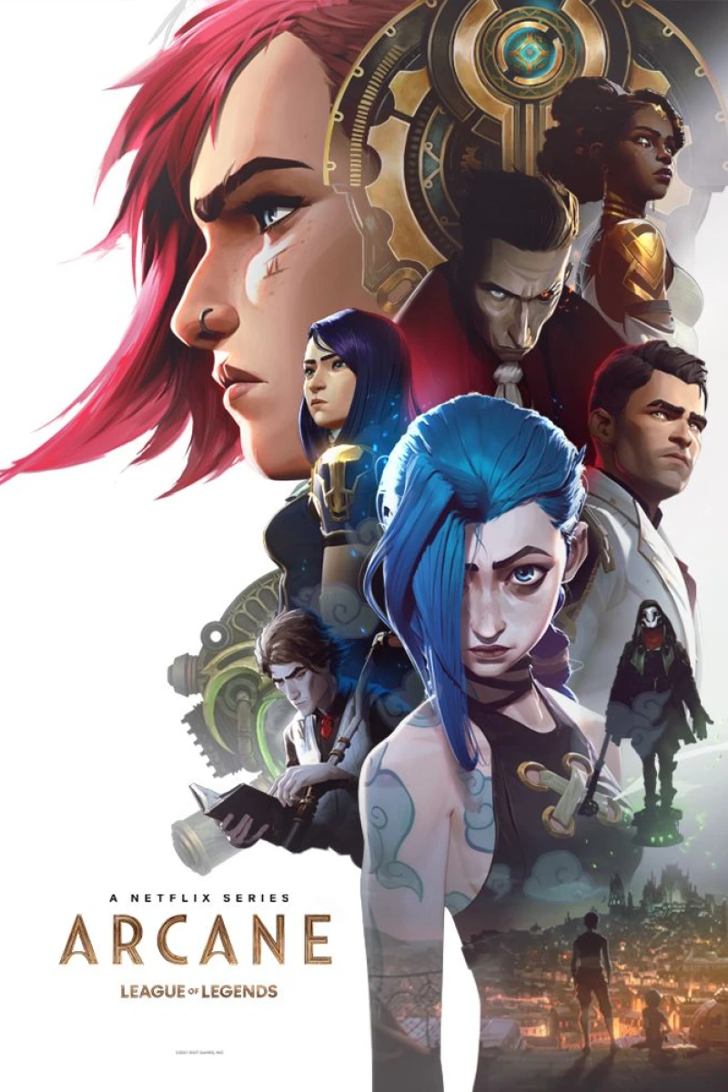 Arcane League of Legends Poster
