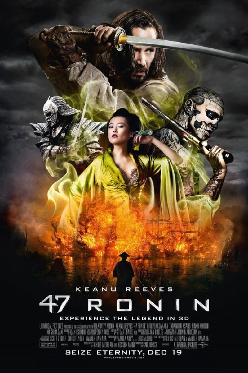 47 Ronin 3D Poster