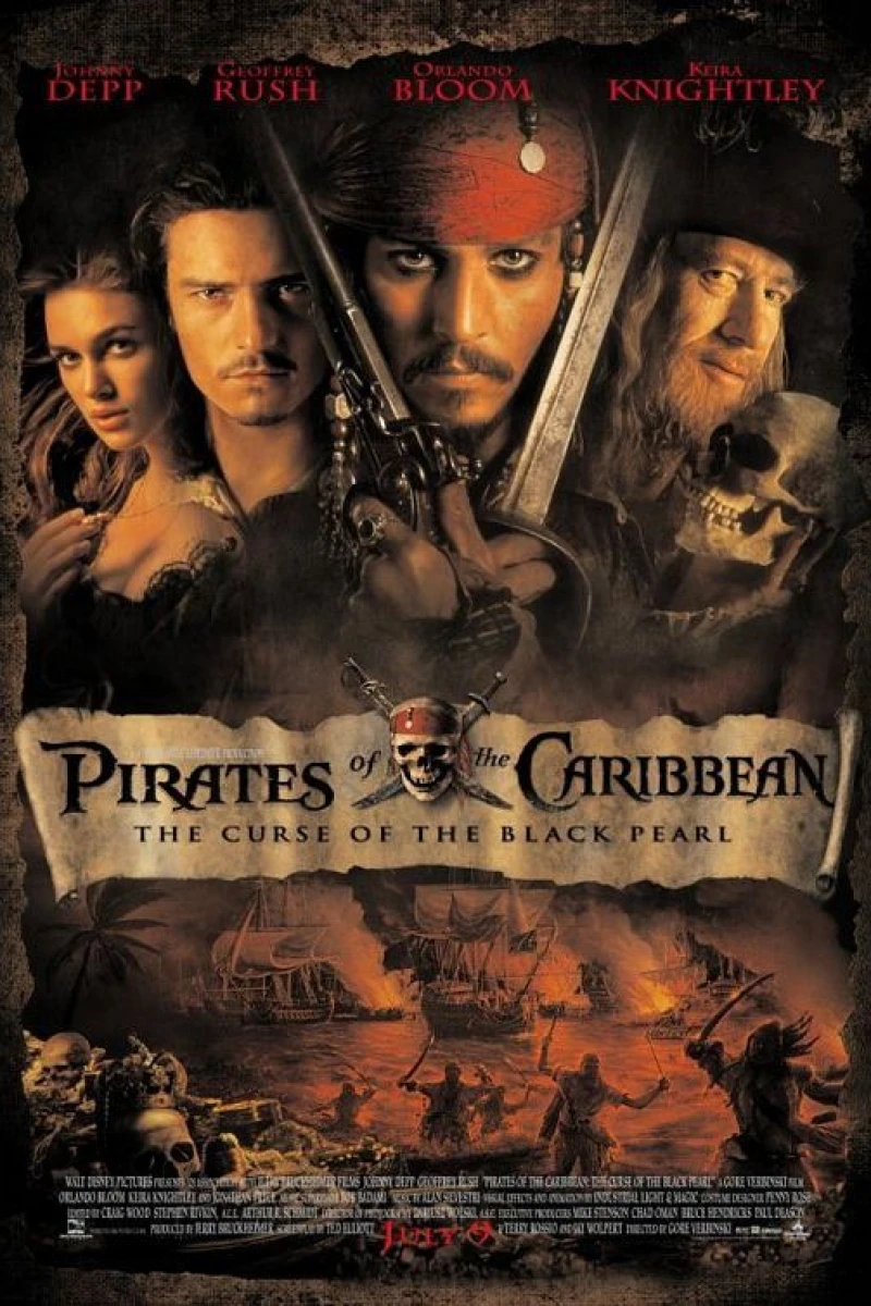 POTC The Curse of the Black Pearl Poster