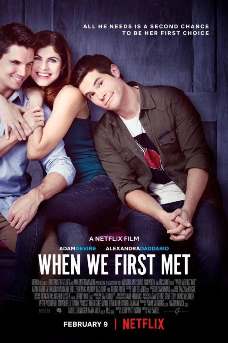 When We First Met Poster