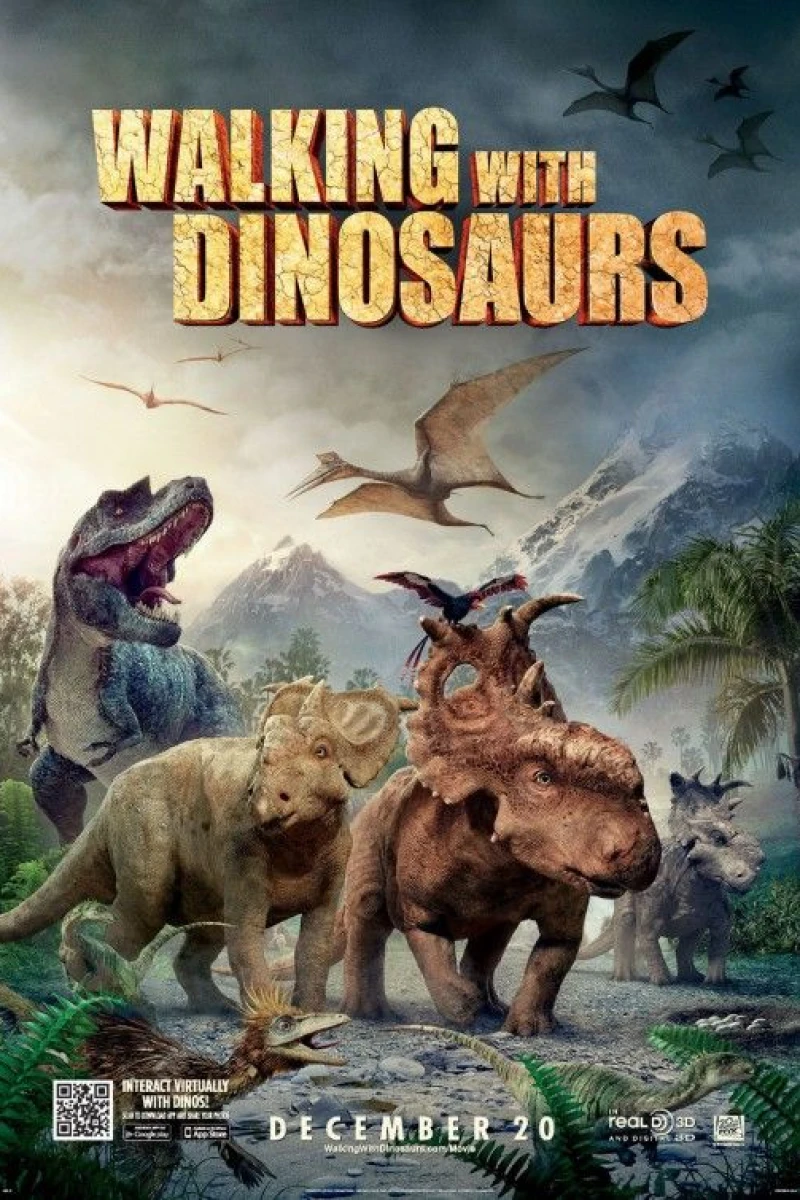 Walking with Dinosaurs Cretaceous Cut Poster